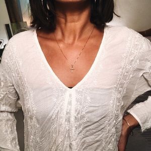 White Free People tunic